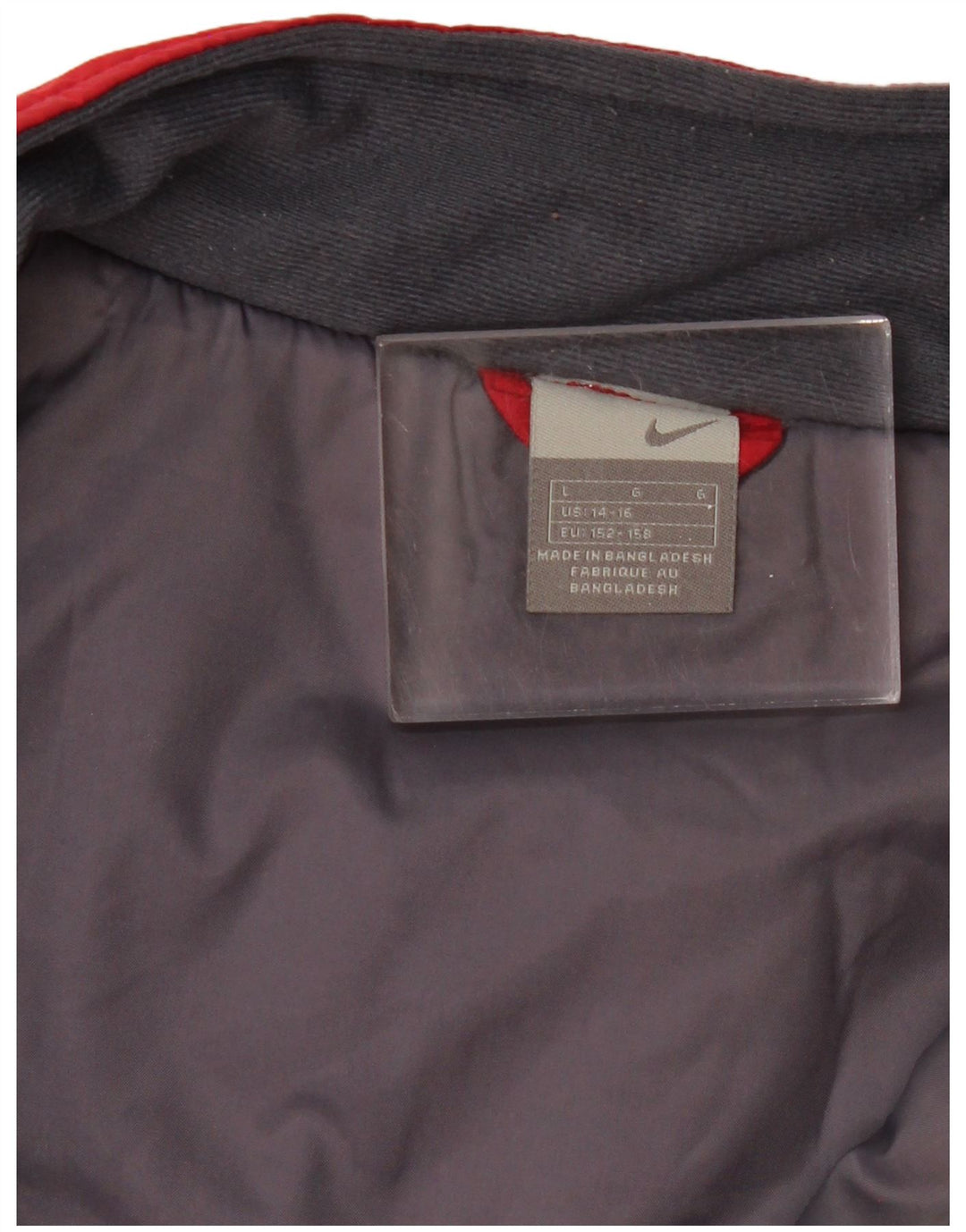 NIKE Windjacke für Jungen, 12–13 Jahre, Größe L, Rot, Farbblock