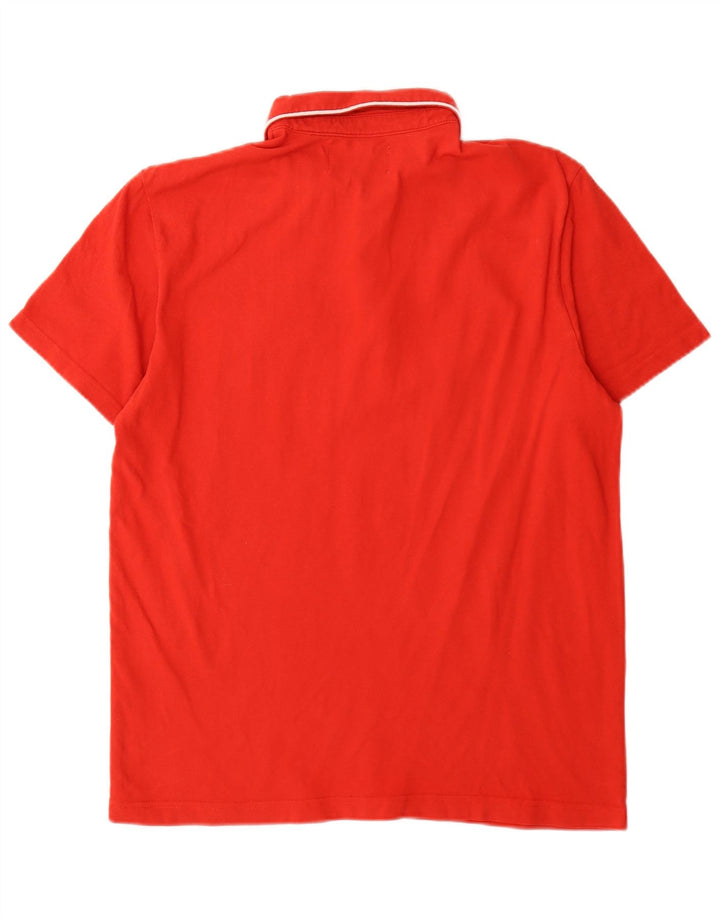 Penguin Herren-Poloshirt, groß, aus roter Baumwolle
