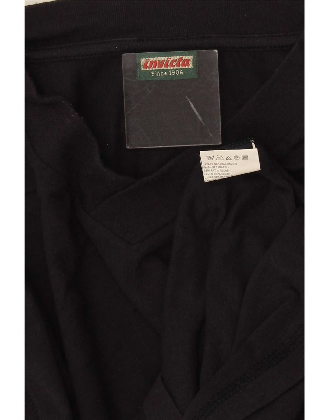 Invicta Herren-Top, langärmelig, groß, marineblau, Baumwolle