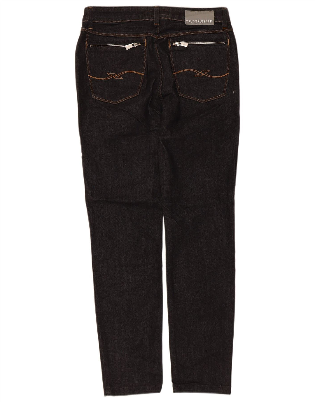 Trussardi Damen Skinny Jeans W26 L27 Schwarz