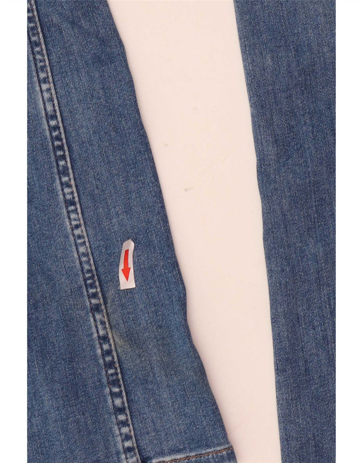 Fat Face Damen Brooke Bootcut Jeans UK 12 Medium W30 L31 Blaue Baumwolle