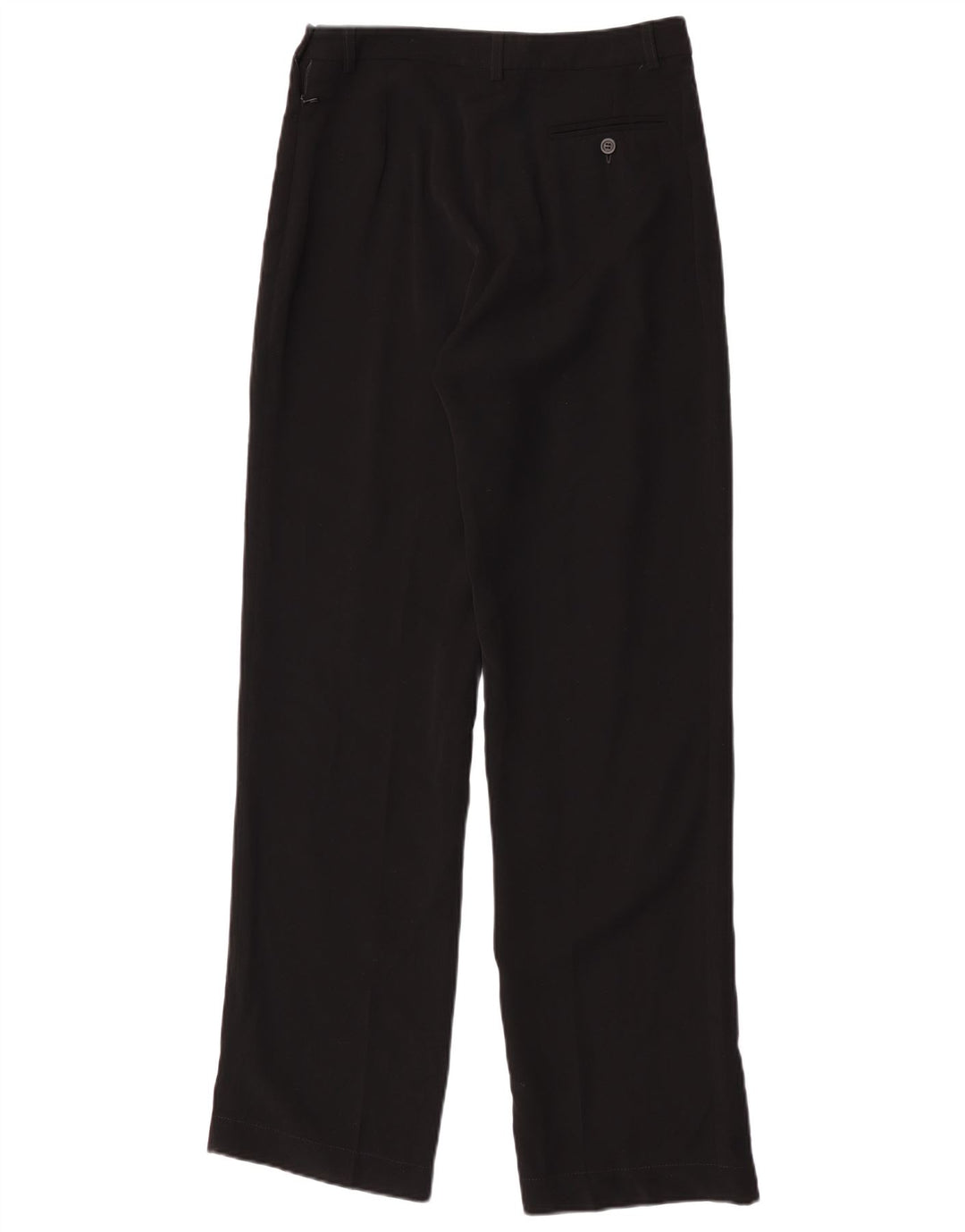 Jigsaw Damen Gerade Freizeithose W29 L32 Schwarz Polyester