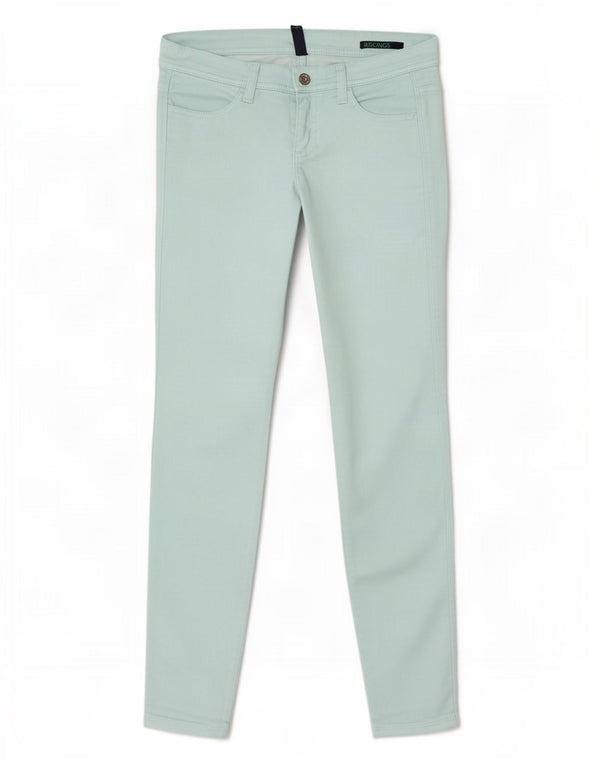 Benetton Damen Jegging-Jeans W29 L29 Blaue Baumwolle