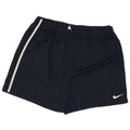 NIKE Herren-Sportshorts XL Marineblau gestreift aus Polyester
