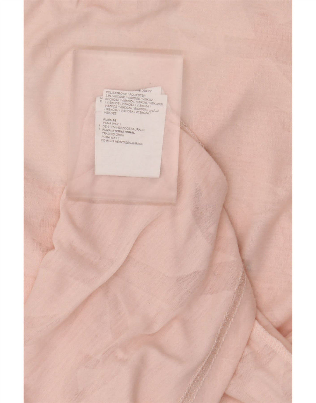 Puma Damen T-Shirt Top UK 16Groß Rosa Polyester