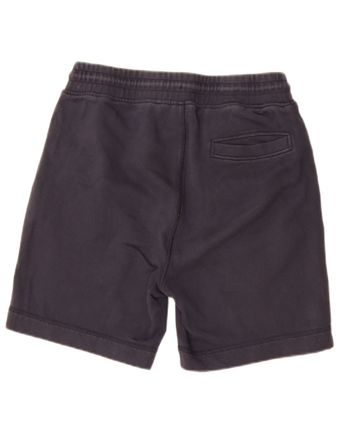 Hugo Boss Herren-Sportshorts aus mittelblauer Baumwolle in Marineblau