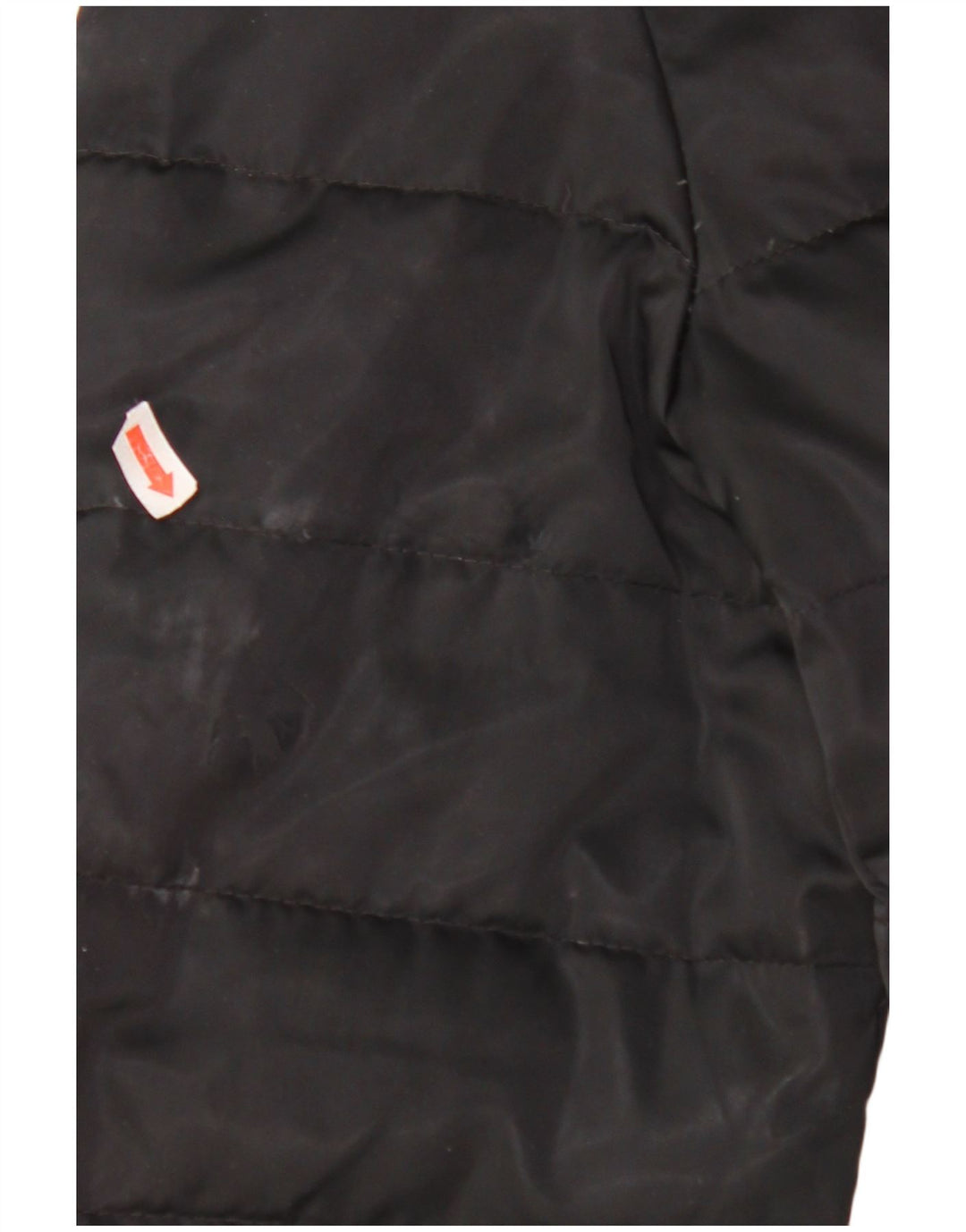 CALVIN KLEIN JEANS Womens Hooded Padded Coat UK 12 Medium Black Polyester