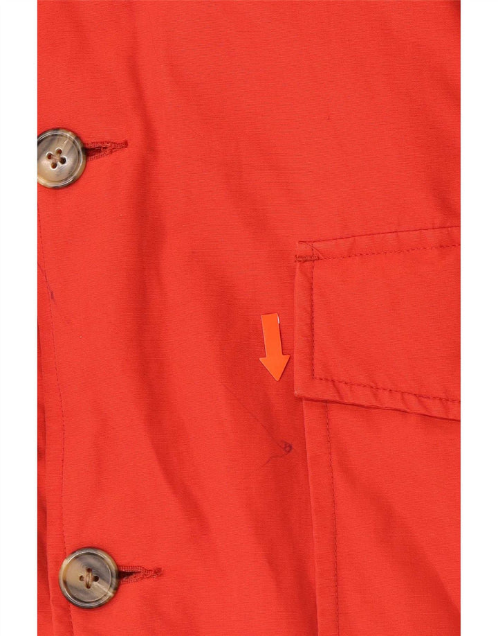 Woolrich Wattierte Jungenjacke mit Kapuze, 11–12 Jahre, rotes Nylon