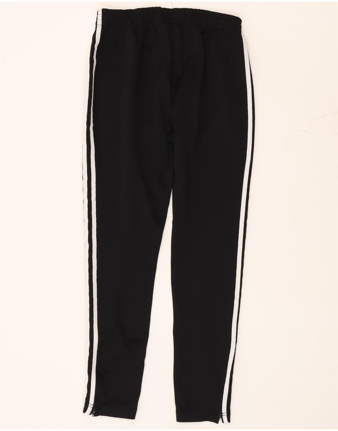 Adidas Damen Trainingshose UK 10 Small Schwarz Polyester