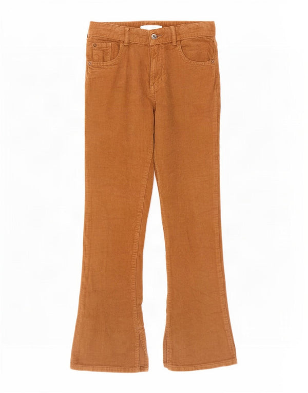Zara Schlaghose aus Cord für Mädchen, 11–12 Jahre, W26, L27, Beige