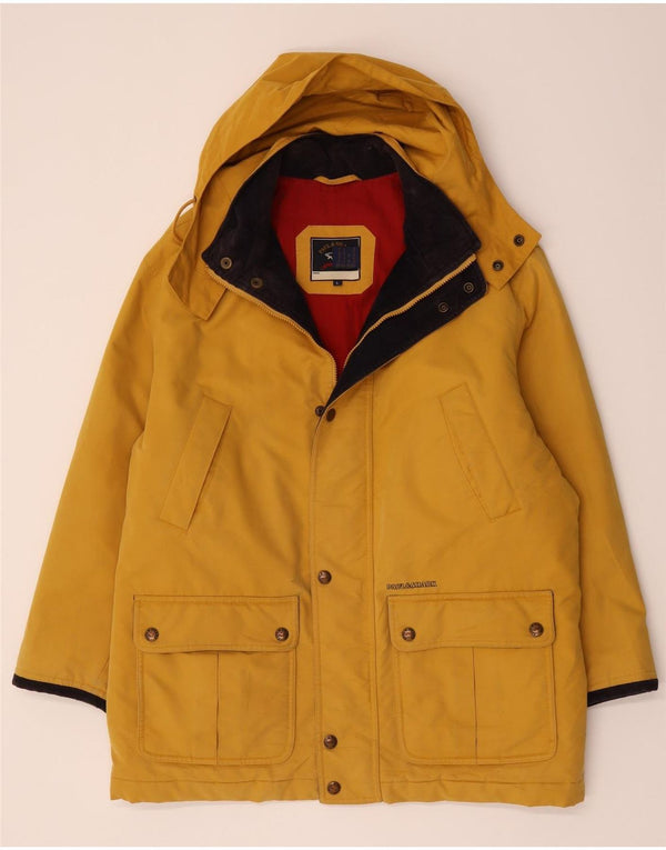 Paul & Shark Herren Yachting Hooded Windjacke Mantel UK 40 Large Gelb