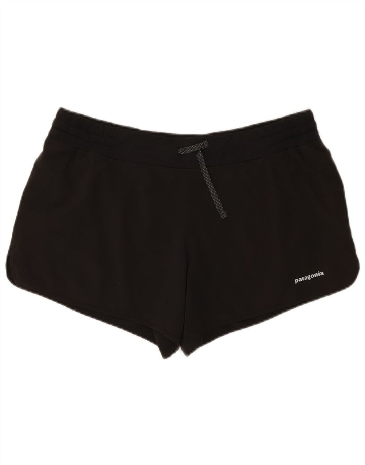 Patagonia Damen Sportshorts UK 16 Large Schwarz Polyester