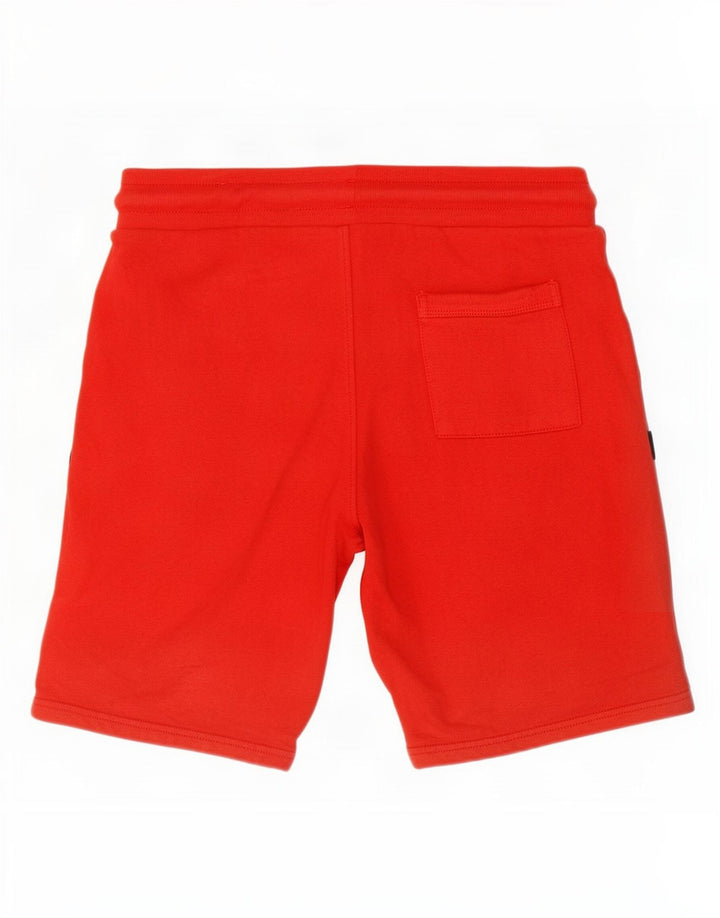 Superdry Herren-Sportshorts, Größe L, aus roter Baumwolle