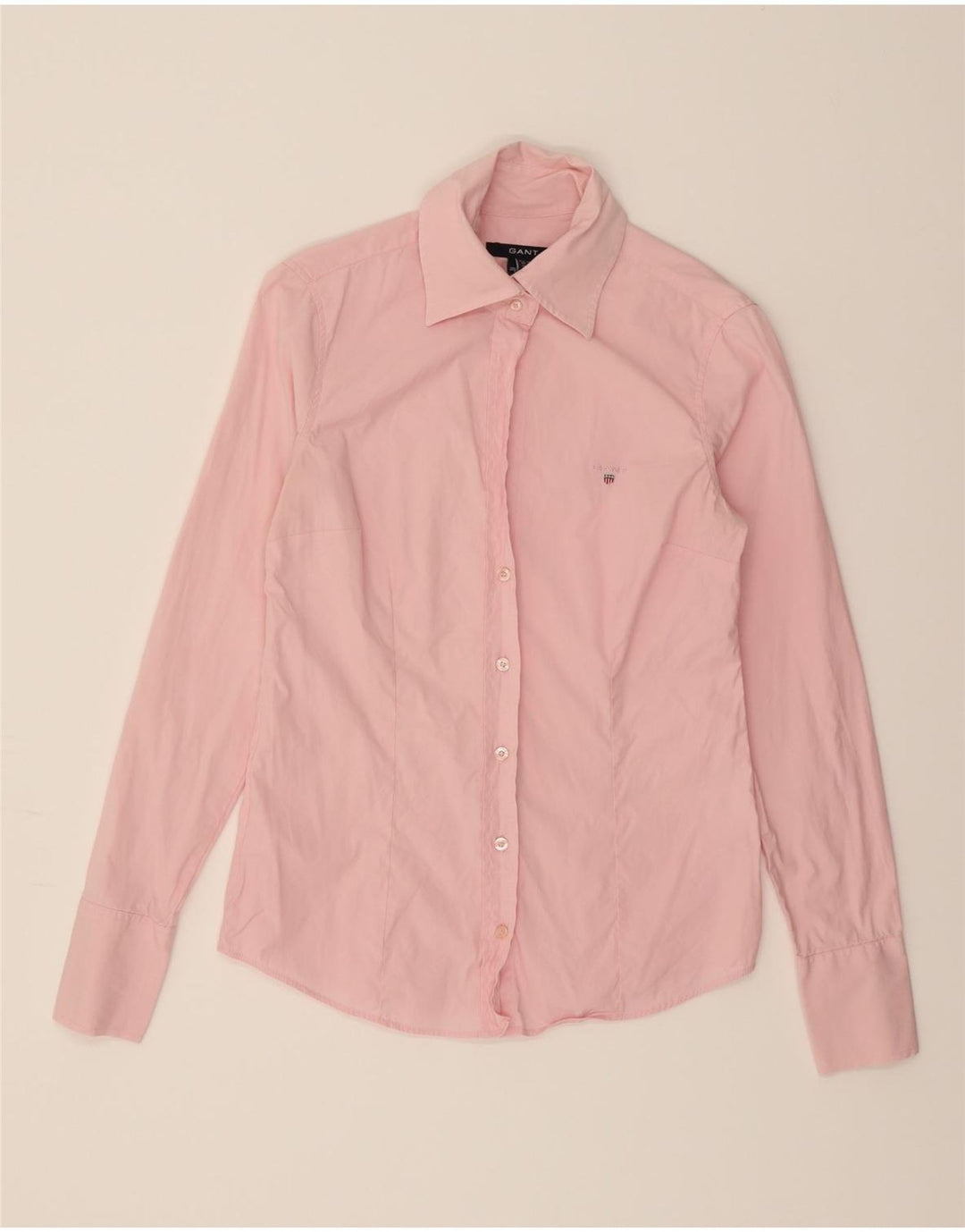 GANT Womens Shirt UK 8 Small Pink Cotton Vintage Gant and Second-Hand Gant from Messina Hembry 