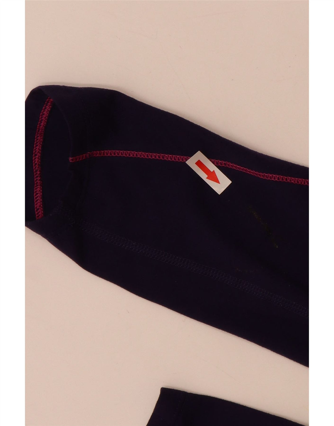 Nike Dri Fit Pullover-Trainingsanzugoberteil für Damen, UK 12, mittelmarineblaues Nylon