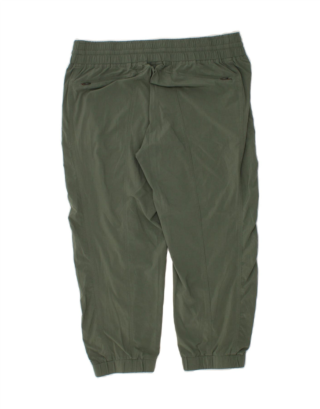 VINTAGE Womens Tracksuit Trousers Joggers US 10 Large  Green Polyester Vintage Vintage and Second-Hand Vintage from Messina Hembry 