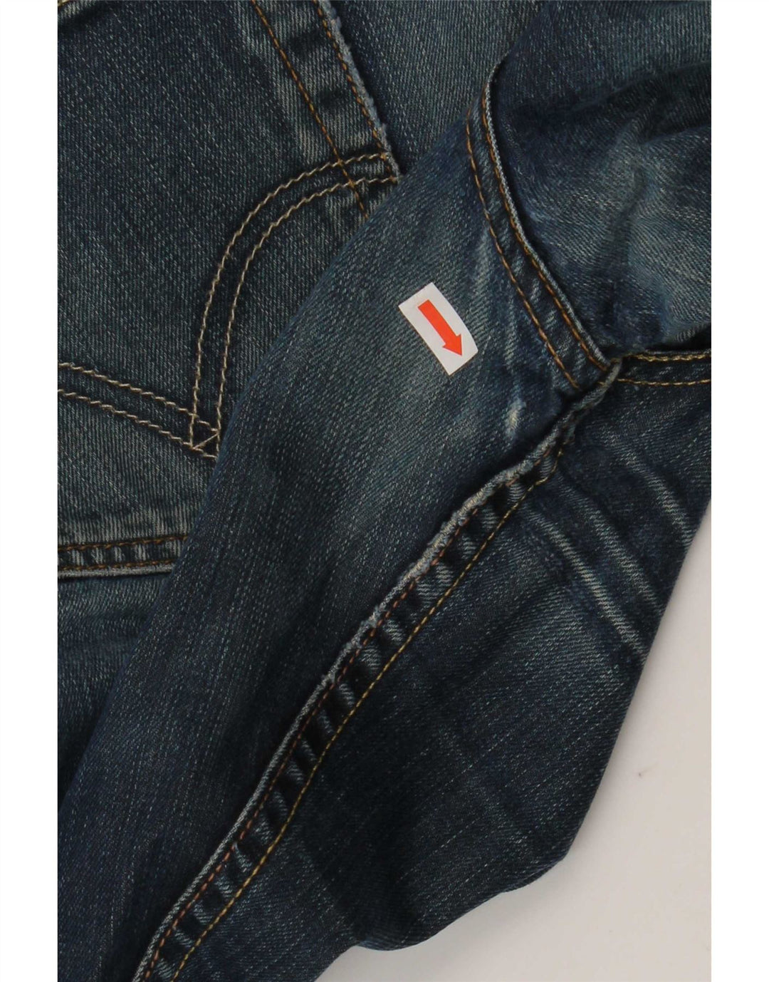 Levi's Herren 511 Distressed Slim Jeans W33 L29 Blaue Baumwolle