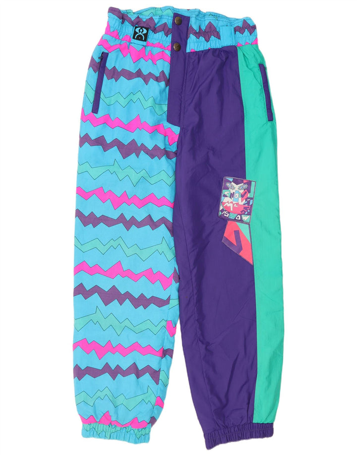 Ninety Eight Herren-Skihose IT 52 XL, mehrfarbig, geometrisch