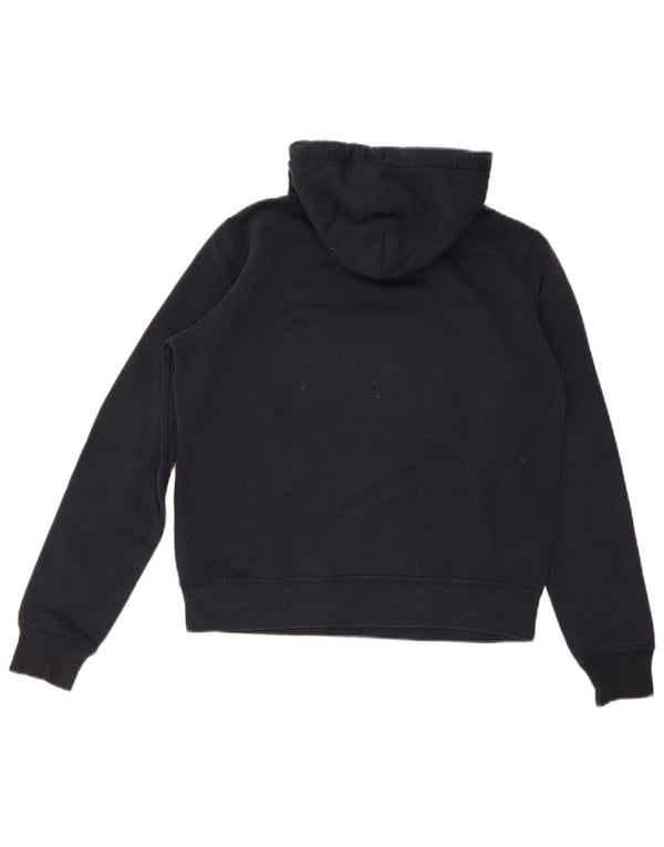 Converse Damen Kapuzenpullover UK 10 Small Marineblau Baumwolle