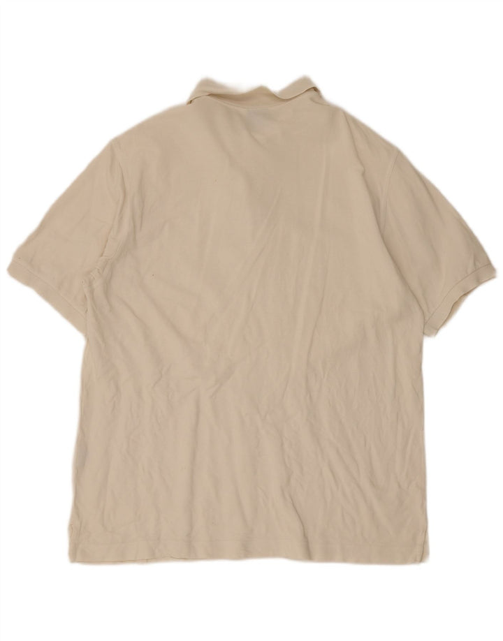Invicta Herren Poloshirt XL Weiße Baumwolle