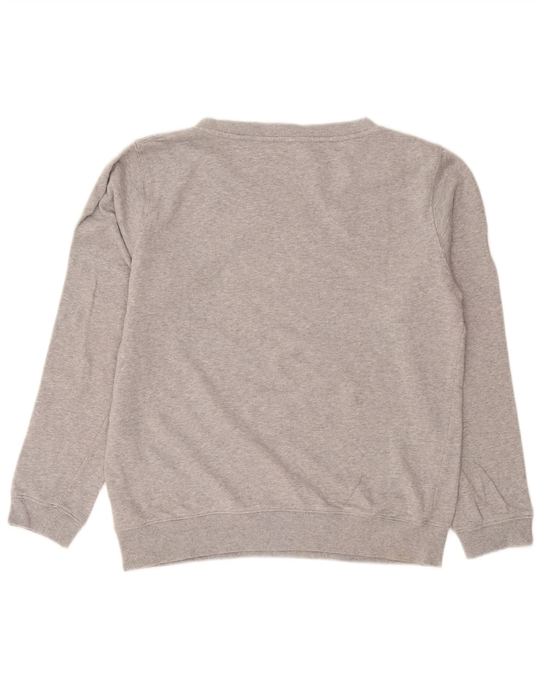 Diesel Herren-Sweatshirt mit Grafik, Größe S, graue Baumwolle