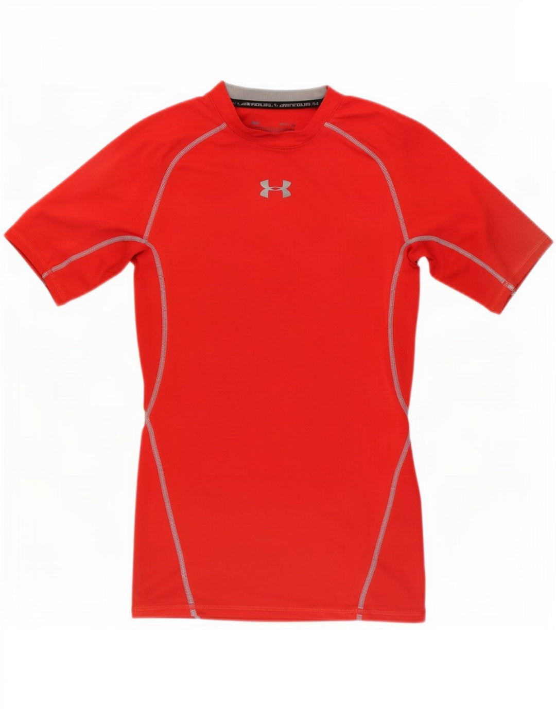 Under Armour Herren-Kompressions-T-Shirt-Oberteil, Größe S, Rot