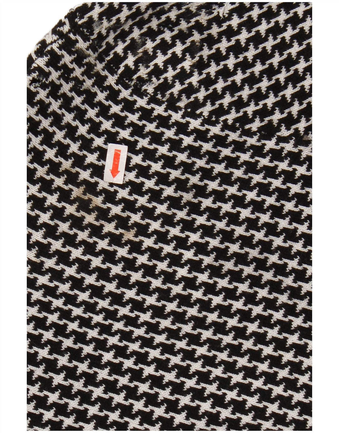 CHAPS Damen-Strickblazer mit 3 Knöpfen, Gr. 12, Mittelschwarz mit Hahnentrittmuster