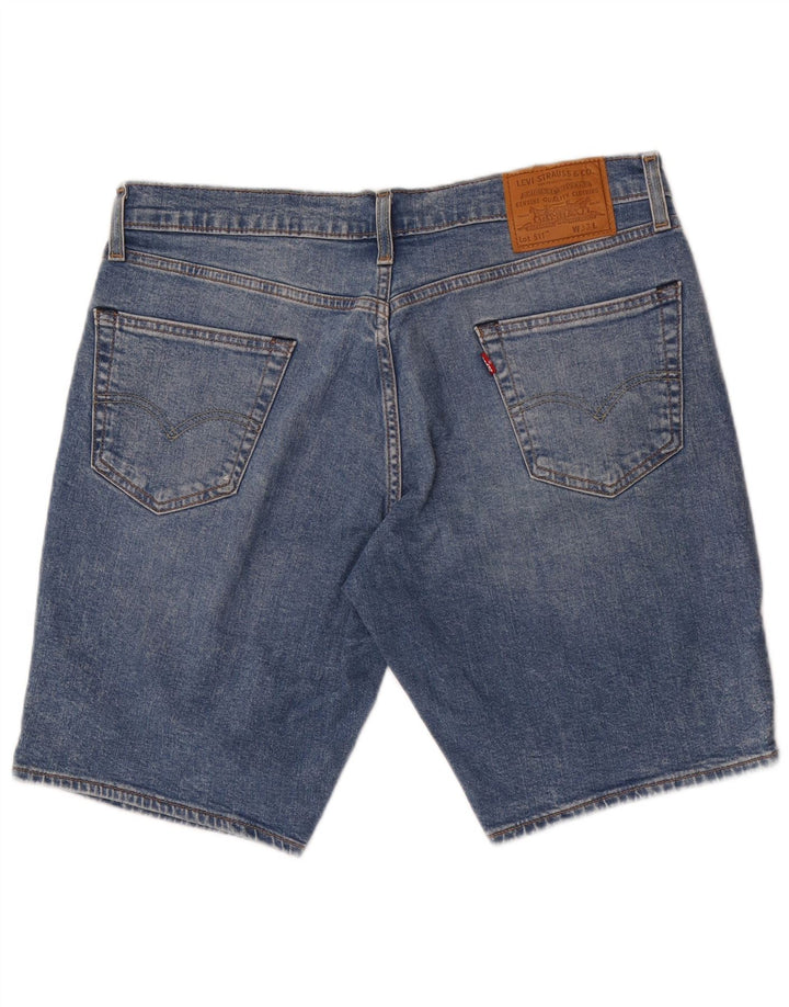 Levi's Herren 511 Slim Denim Shorts W33 Mittelblau