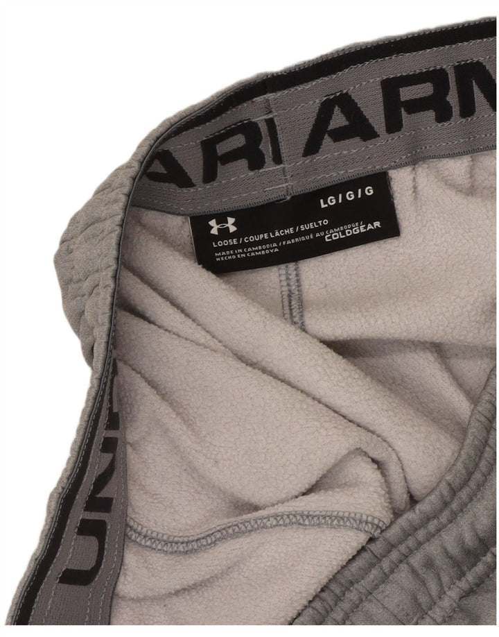 Under Armour Herren Cold Gear Trainingshose Jogger Large Grau