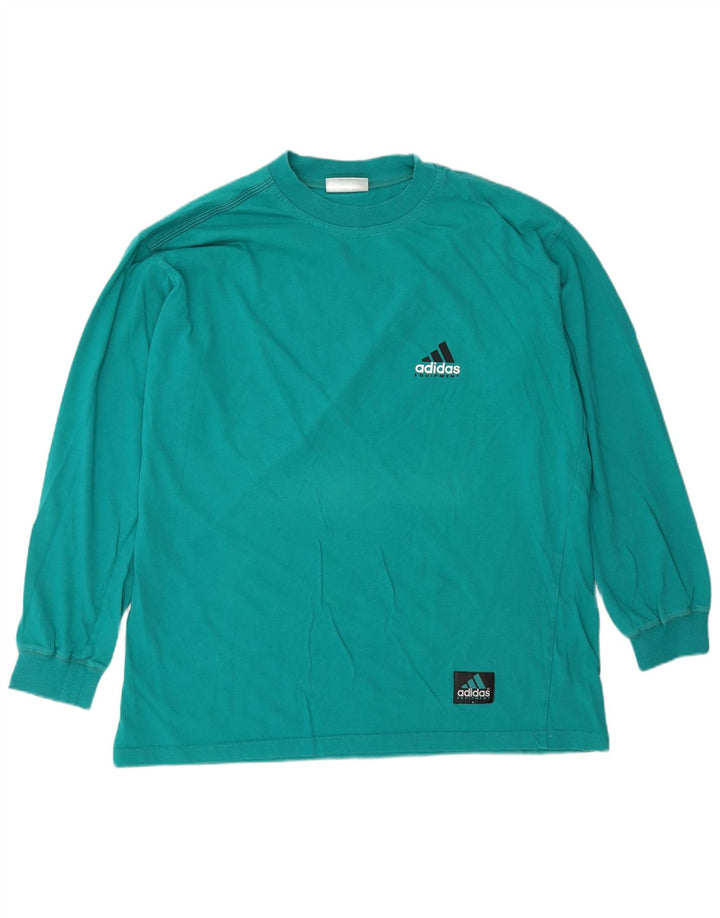 Adidas Herren Top Langarm UK 44/46 Large Blau