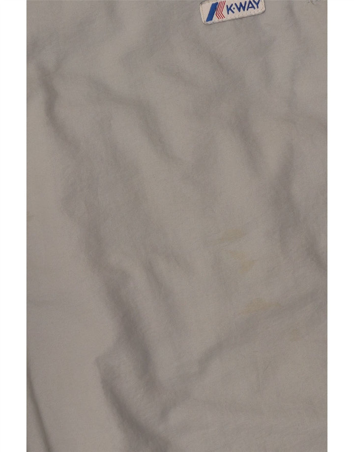 K-Way Herren-Skihose IT 48 Medium W38 L31 Graues Polyamid