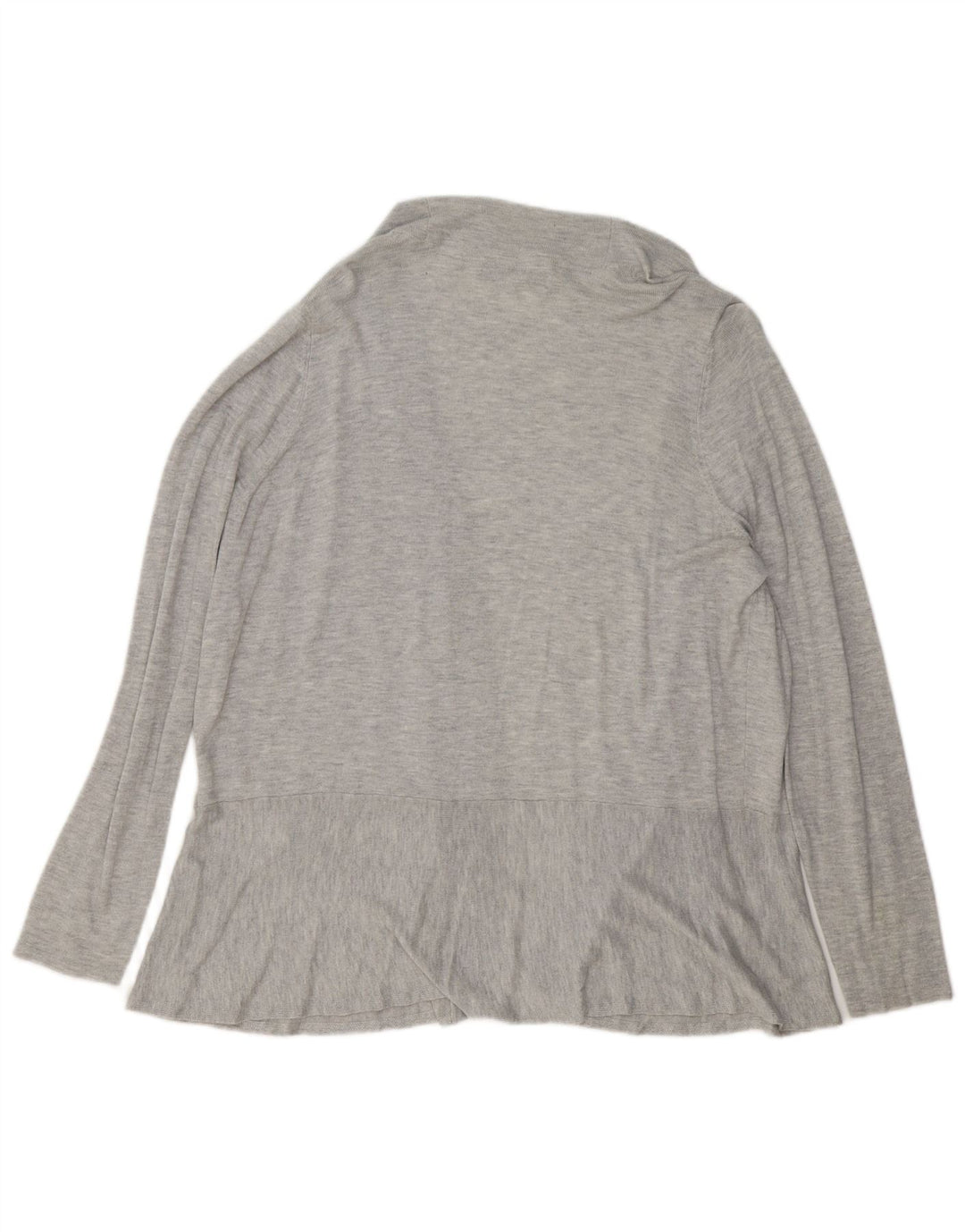 MARKS & SPENCER Offener Damen-Cardigan-Pullover UK 20 2XL Grau meliert