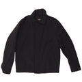 Reiss Herren Bomberjacke UK 40 Large Schwarz Polyester