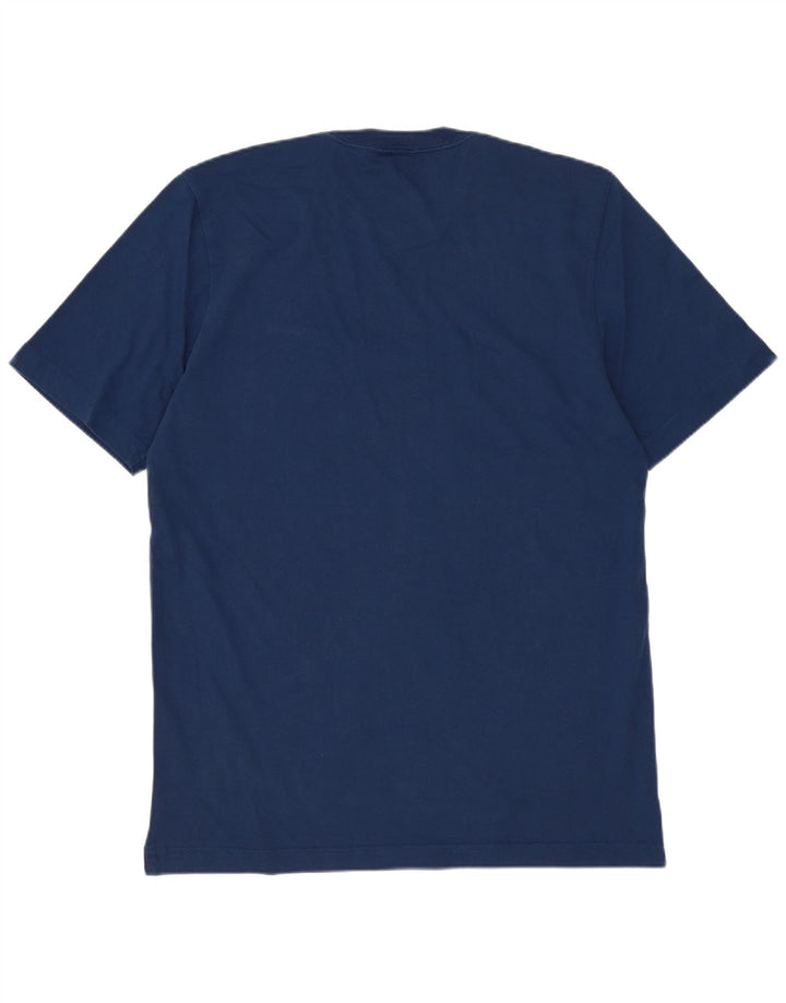 Adidas Herren T-Shirt Top Small Marineblau Baumwolle