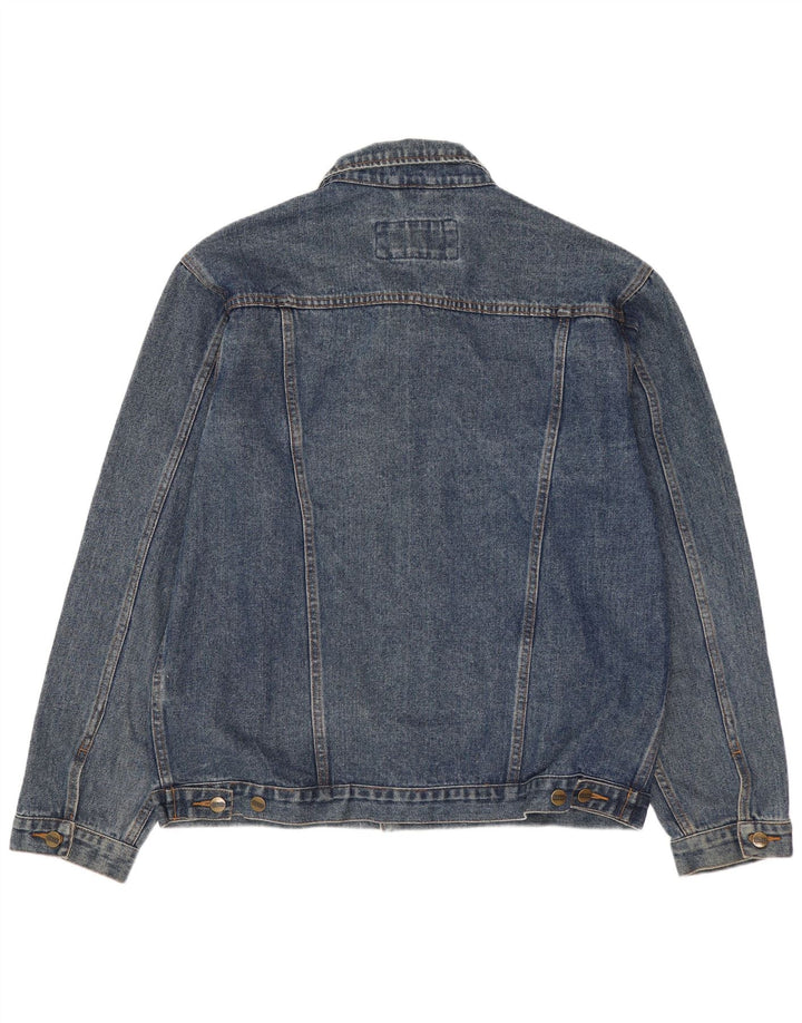 Jeaxxs Herren Jeansjacke UK 38/40 mittelblaue Baumwolle