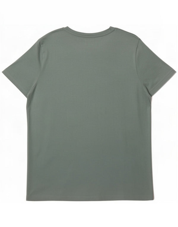 Mountain Warehouse Grafik-T-Shirt-Oberteil für Damen, UK 16, Größe L, Grün, Baumwolle