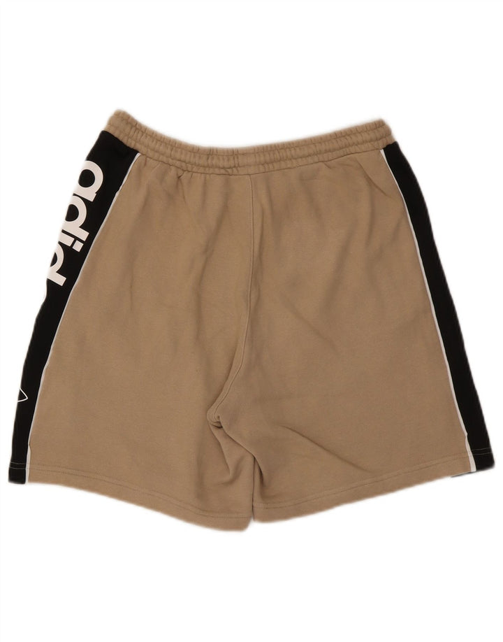 Adidas Herren Graphic Sport Shorts Mittelbeige Colourblock-Baumwolle