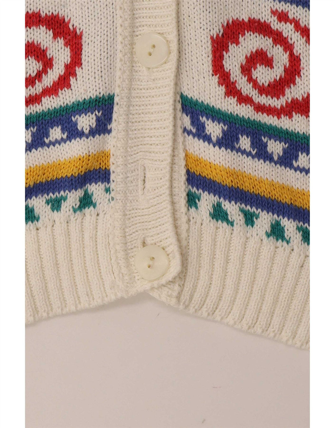 St Michael Damen-Cardigan-Pullover UK 12 Medium Mehrfarbig