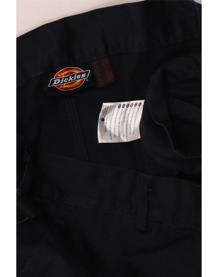 Dickies Gerade Herren-Cargohose W38 L30 Marineblaues Polyester