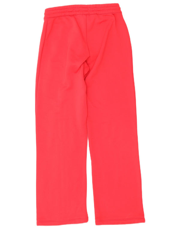 Adidas Damen Trainingshose UK 12 Mittelrotes Polyester