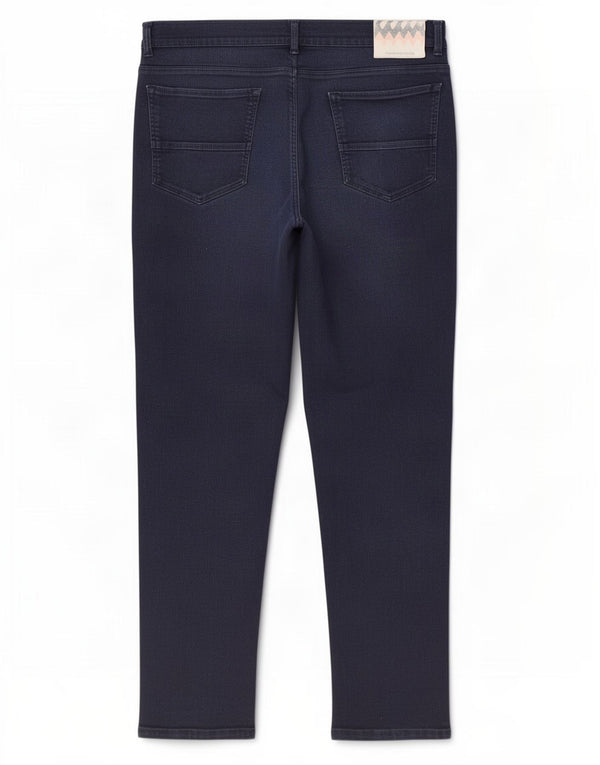 Trussardi Damen Slim Jeans W40 L31 Marineblaue Baumwolle