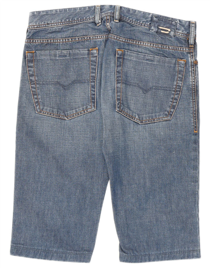 Diesel Herren Jeansshorts W31 mittelblaue Baumwolle