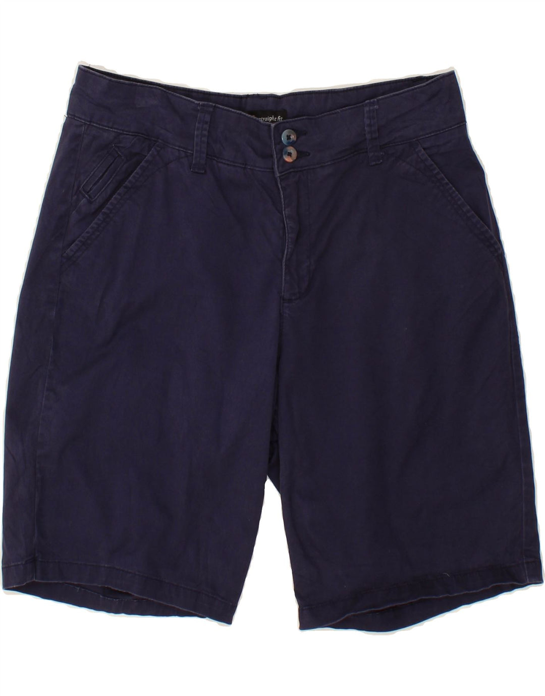 LEE Womens Casual Shorts US 10 Large W32  Navy Blue Cotton Vintage Lee and Second-Hand Lee from Messina Hembry 