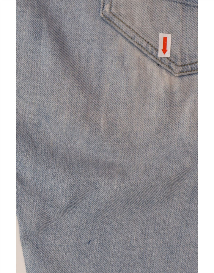 G-STAR Herren Distressed Slim Jeans W36 L32 Blaue Baumwolle
