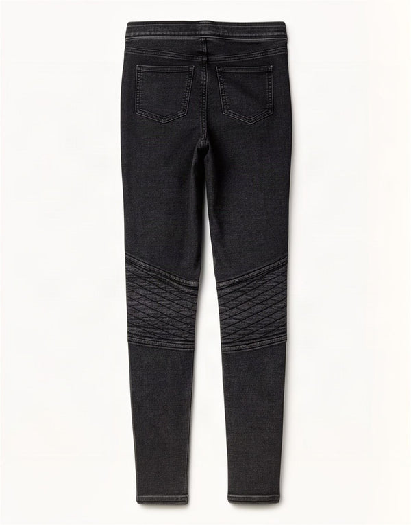 Marks & Spencer Damen Jegging-Jeans US 6 XS W24 L27 Schwarze Baumwolle