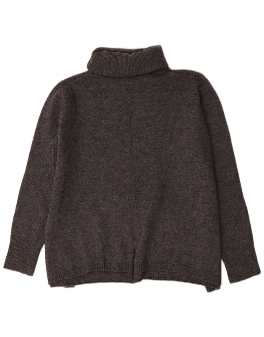 White Label Damen-Pullover mit Rollkragen, übergroß, Gr. 40, Größe L, Grau