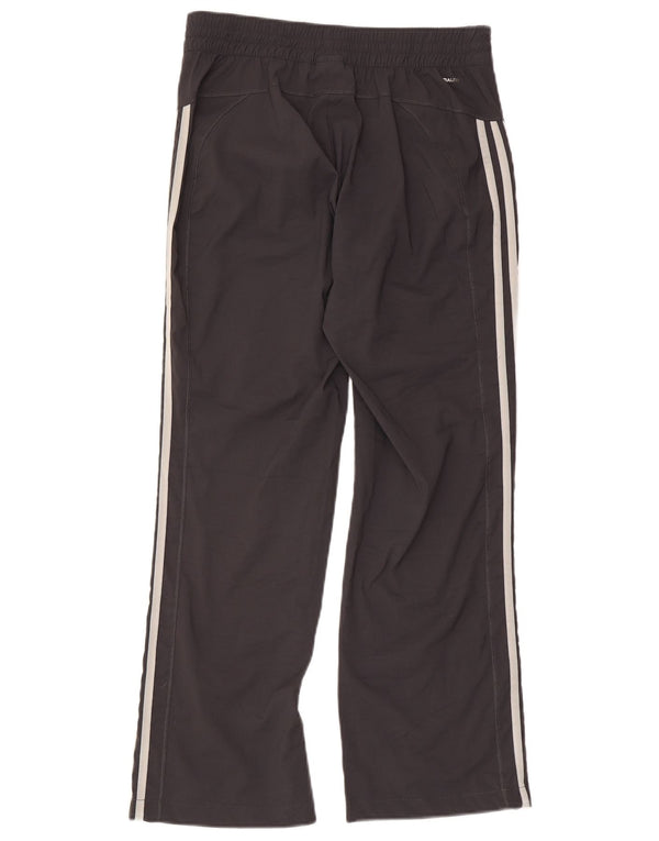 Adidas Damen Climalite Straight Casual Hose UK 12 Medium W30 L29 Schwarz