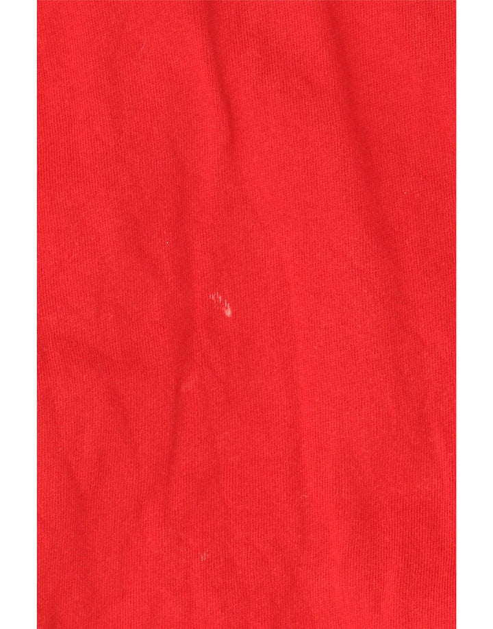 Gap Kapuzenpullover mit grafischem Reißverschluss für Jungen, 11–12 Jahre, Mittelrot