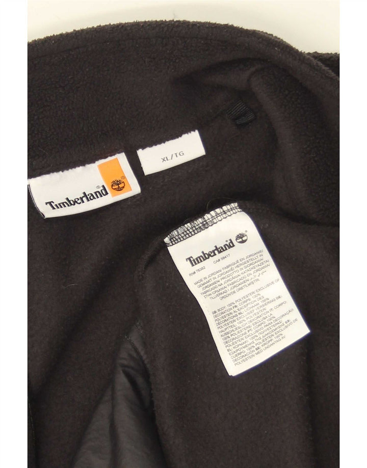 Timberland Herren Fleecejacke XL Schwarz Polyester