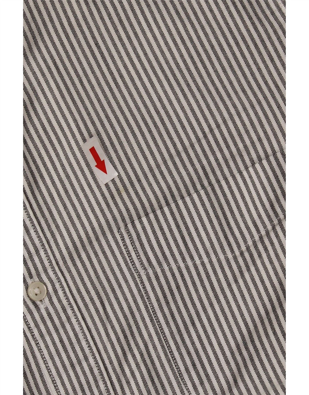 J. CREW Herren-Oxford-Slim-Fit-Hemd aus mittelgrauer Nadelstreifen-Baumwolle